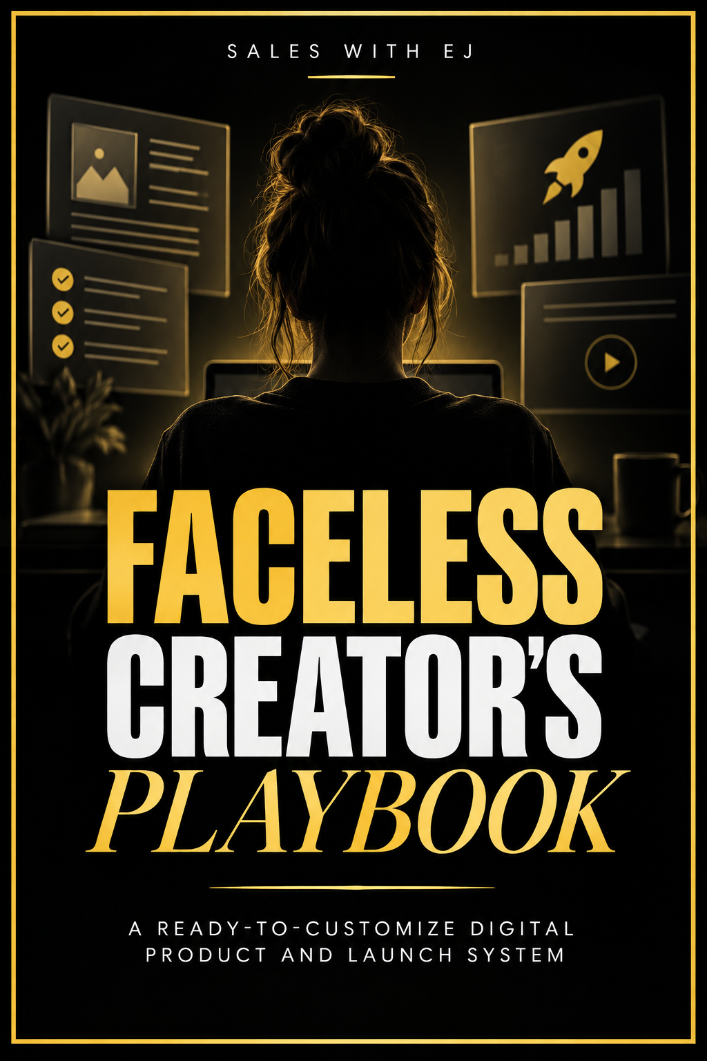Faceless Creator’s Playbook ebook cover